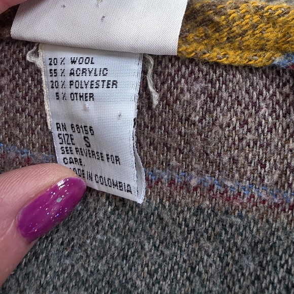 Striped Multicolor Button-Up Vest - Picture 4 of 4